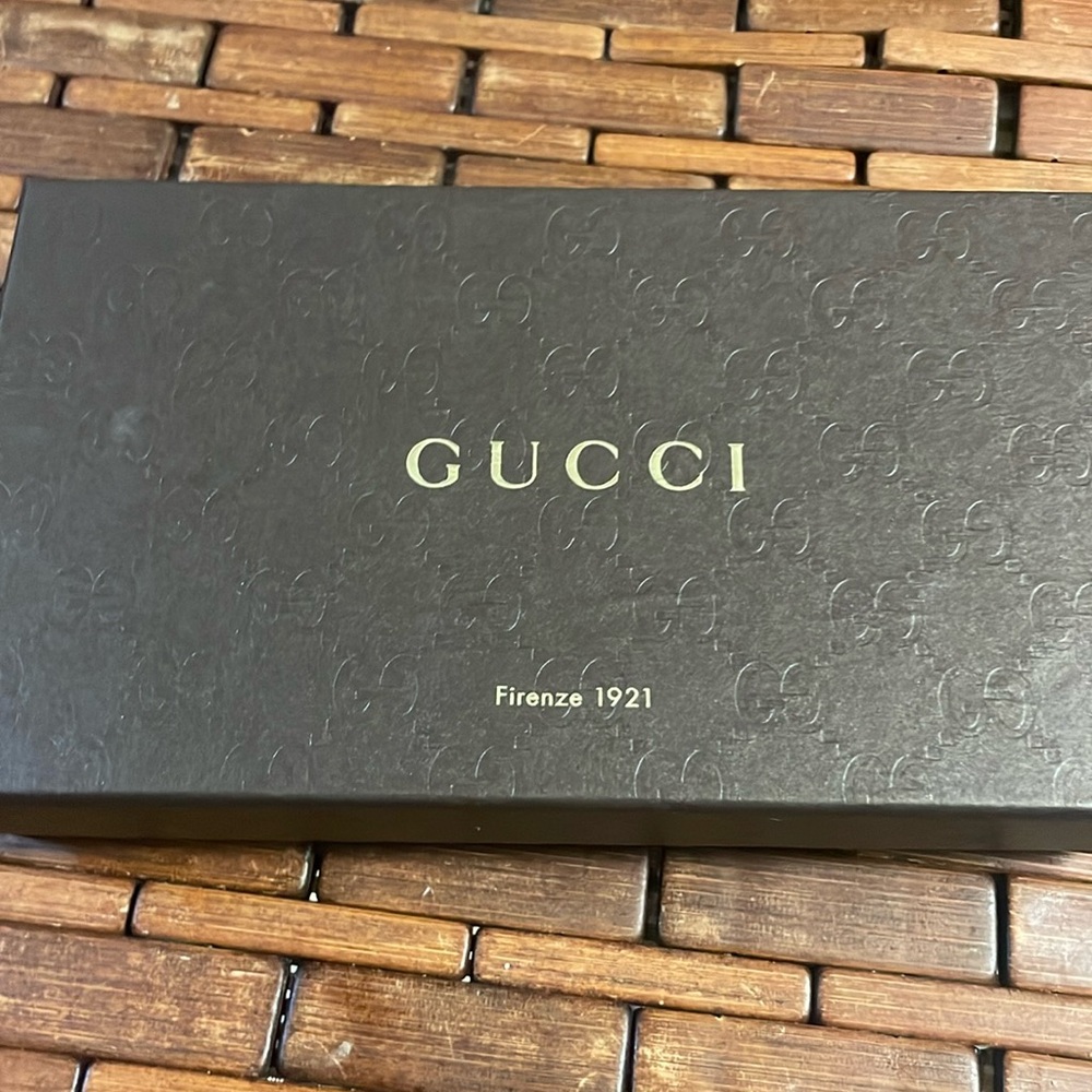 GUCCI Firenze 1921 Gift Box EMPTY Brown- 5”x8”
